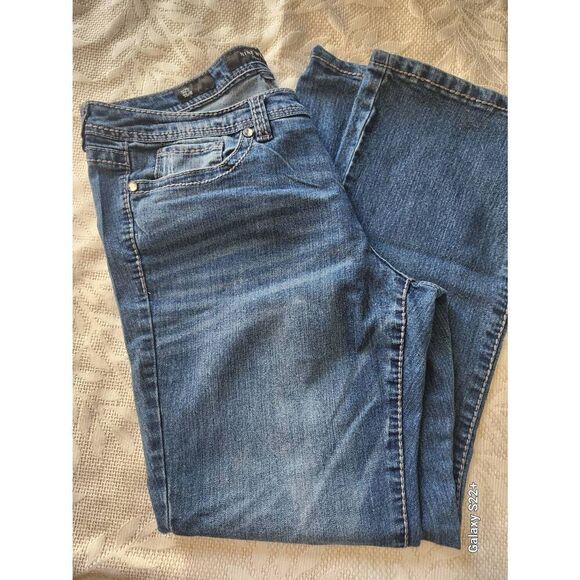 6  Nine West flared jeans,decorative pockets - Picture 4 of 8